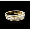 Image 2 : 14KT Yellow Gold 0.25ctw Diamond Ring