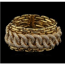 Ralph Lauren 21.00ctw Diamond Bracelet - 18KT Yellow Gold