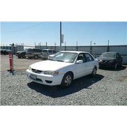 01 Toyota Corolla 4dr Sedan - T - `DRIVE