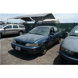 94 Toyota Corolla 4 Dr  Sedan - T - NR