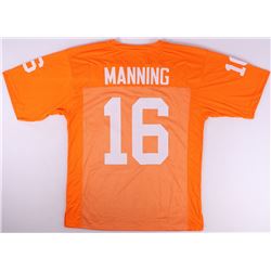 Payton Manning Tennessee On-Field Style Custom Stitched Jersey (Size XL)