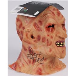 Robert Englund Signed "A Nightmare on Elm Street" Freddy Krueger Licensed Deluxe Latex Mask (Englund