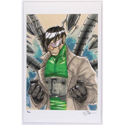 "Doctor Octopus" Spider-Man Villain Series Signed Limited Edition 11x17 Lithograph by Tom Hodges #5/