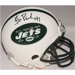 Sheldon Richardson Signed Jets Mini-Helmet (Schwartz COA)
