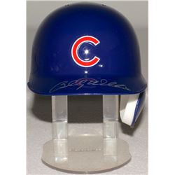 Billy Williams Signed Cubs Mini-Helmet (Schwartz COA)