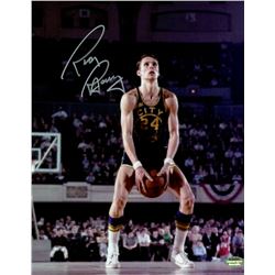 Rick Barry Signed Warriors 8x10 Photo (Schwartz COA)
