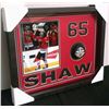 Image 2 : Andrew Shaw Signed Blackhawks 17x21x2 Custom Framed Shadowbox Hockey Puck Display (JSA)