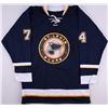 Image 2 : T.J. Oshie Blues On-Ice Style Custom Stitched Jersey (Size XL)