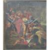 Image 1 : Italian School oil on canvas Christ and disciples surrounded by soldiers 13ins x 11.25ins...