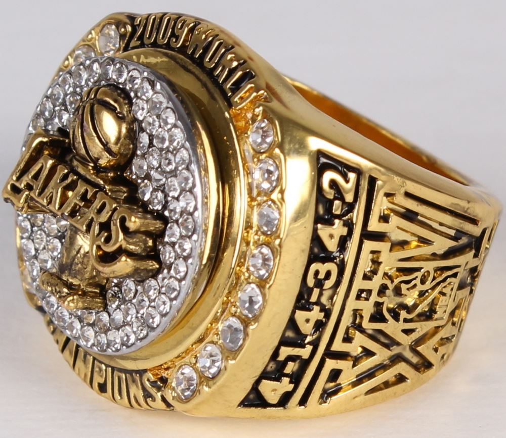 Kobe Bryant Los Angeles Lakers High Quality Replica 2009 Nba Finals World Championship Ring