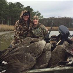 CHESAPEAKE BAY DUCK & GOOSE HUNT FOR FOUR