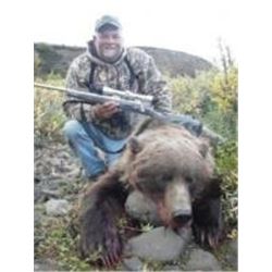 ALASKAN GRIZZLY/BROWN BEAR, WOLF, & WOLVERINE COMBO HUNT