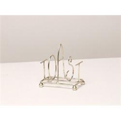 TOAST rack Victorian EPNS