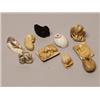 Image 1 : 10 Ivory Netsuke Birds 