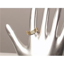 14K Yellow and White Gold Designer Ring 