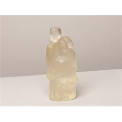 Frosted Glass Sculpture C1940