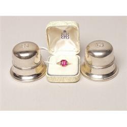 Three Birks Ring Boxes 