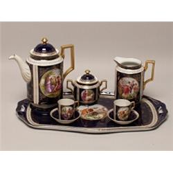 Dresden Antique Porcelain Coffee Service