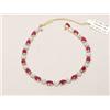Image 1 : Ruby & Diamond Bracelet 10.5 ct  Fine Rubies