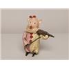Image 1 : Antique Wind-up Automation of a Fiddleing Pig
