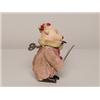 Image 2 : Antique Wind-up Automation of a Fiddleing Pig