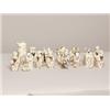 Image 1 : 14 Finely Carved & Decorated Ivory Netsuke 