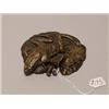 Image 1 : Bronze Frog and Turtle Sculpture