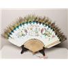 Image 1 : Chinese Fan 19th C. Painted Feathers