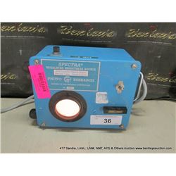PR SPECTRA REGULATED BRIGHTNESS SOURCE (print sequence:) 68188
