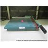 Image 1 : MARTIN YALE 16" PAPER CUTTER (print sequence:) 68143