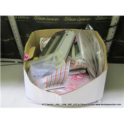 BOX: ASSORTED ELECTRONICS-MULTIPLEXORS, PROBE ACCESSORIES (print sequence:) 68190