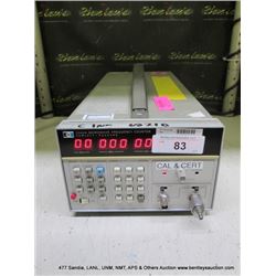 HP 5342A MICROWAVE FREQUENCY COUNTER (print sequence:) 68210