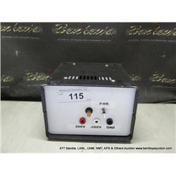 CONTROL/POWER SOURCE