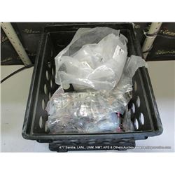 BIN: ASSORTED ELECTRICAL CONNECTORS