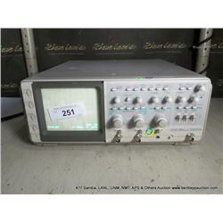 COR 5501U 100MHZ OSCILLOSCOPE (print sequence:) 68010