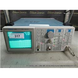 TEKTRONIX 2710 SPECTRUM ANALYZER (print sequence:) 728689