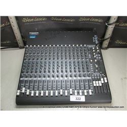 MACKIE 1604-VLZ PRO 16-CHANNEL MIC/LINE MIXER (print sequence:) 739703
