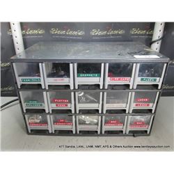 BOLT BIN: PLUGS, CONNECTORS (print sequence:) K-104