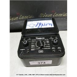 SIMPSON 260 VOLT-OHM-MILLIAMETER