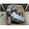 Image 1 : BOX: MISCELLANEOUS ELECTRONICS-METERS, CONTROLS