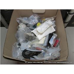 BOX: MISCELLANEOUS ELECTRICAL CONNECTORS, PLUGS