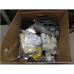 BOX: MISCELLANEOUS CONNECTORS, PLUGS, MONITORS