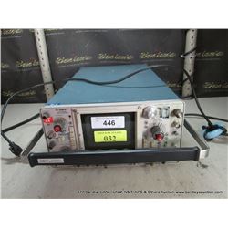 TEKTRONIX 464 STORAGE OSCILLOSCOPE (print sequence:) K-032