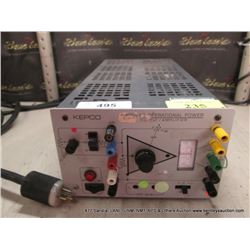 KEPCO BOP-36 BI POLAR OPERATIONAL POWER SUPPLY/AMP (print sequence:) J-235
