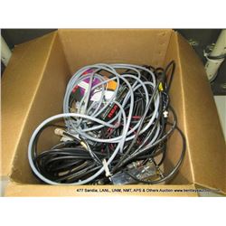 BOX: ASSORTED CABLE