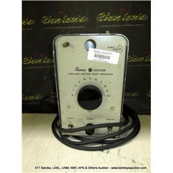 THOMAS HOOVER CAPILLARY MELTING POINT APPARATUS (print sequence:) 44111