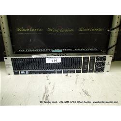 BEHRINGER DEQ1024 DIGITAL GRAPHIC EQUALIZER (print sequence:) 44186