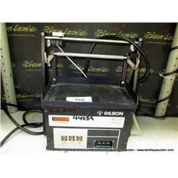 GILSON MICRO FRACTIONATOR (print sequence:) 44089