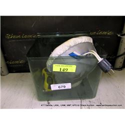 BIN: SONIC LASER TAPE, GLAS-COL 0408 HEATER (print sequence:) J-149