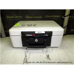 SENTRY SAFE 1100 (print sequence:) J-202